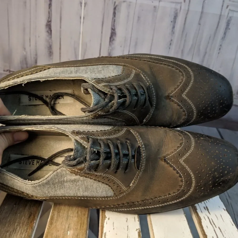 Steve Madden mens shoes comfort‎ flats oxfords dres